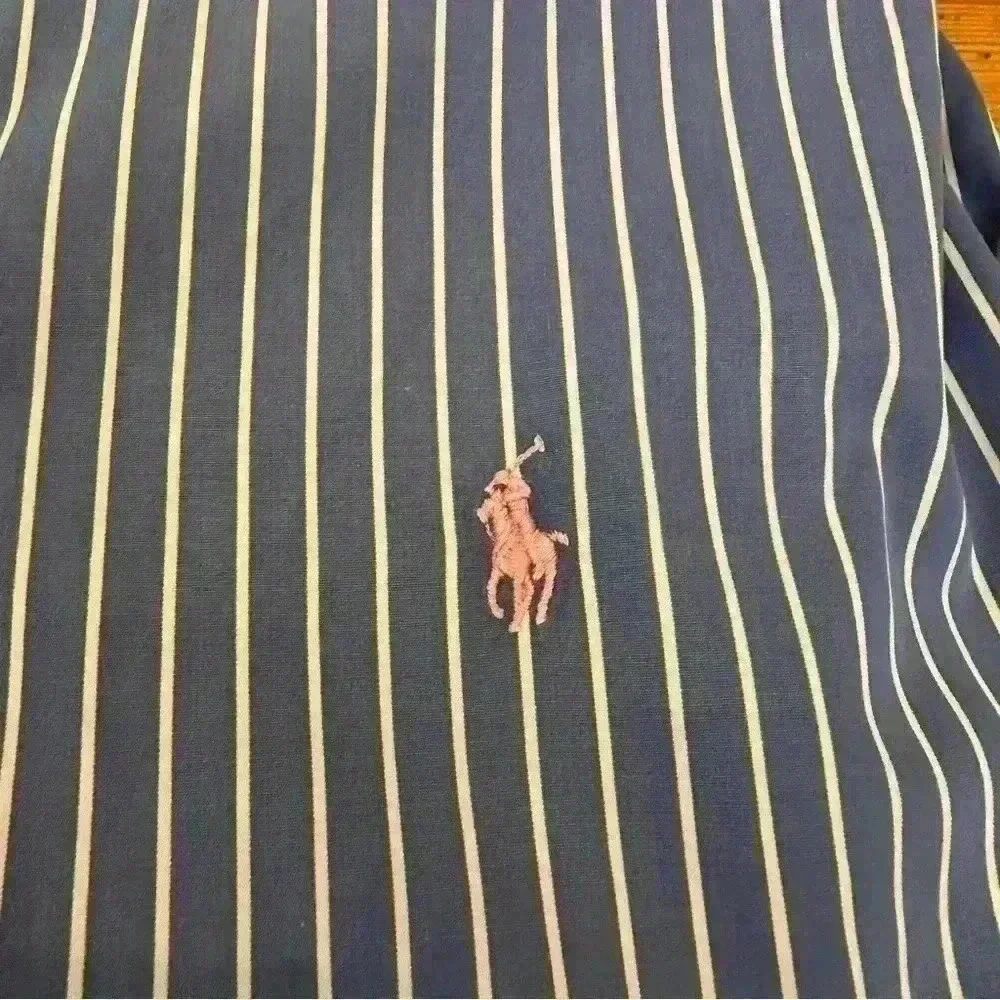 Polo Ralph Lauren button down shirt classic fit Striped 161/2 men’s L